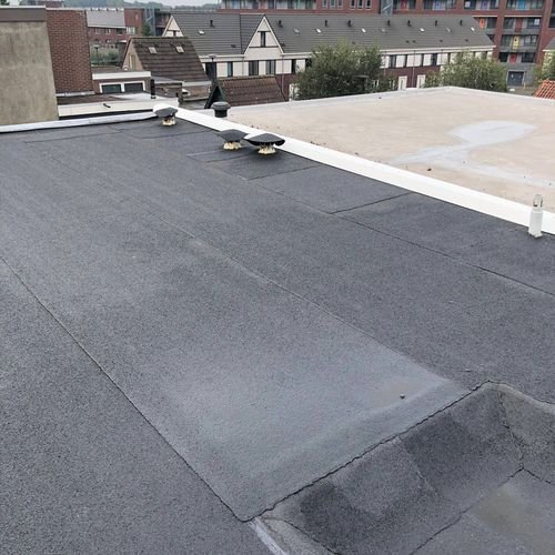 Een nieuw bitumen dak in Winschoten Een nieuw bitumen dak in Winschoten